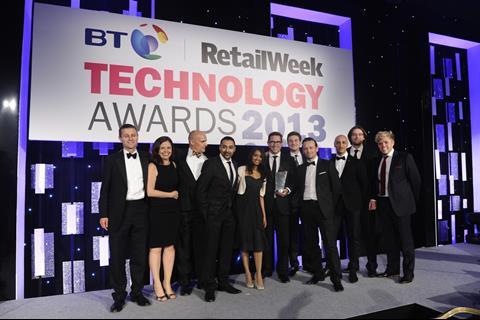 BT Retail Week Technology Awards winner: Store Technology of the Year, Audi City London